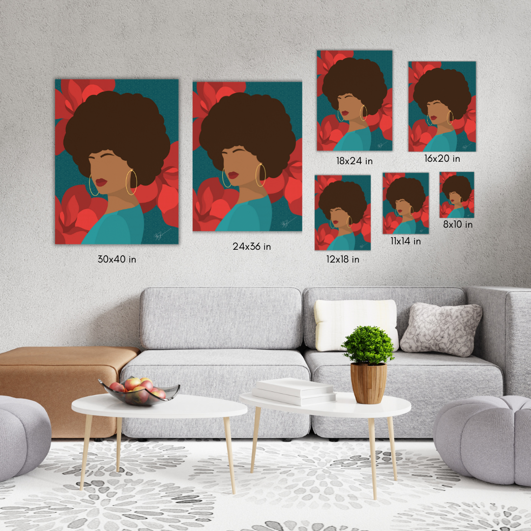 All Natural Canvas Print