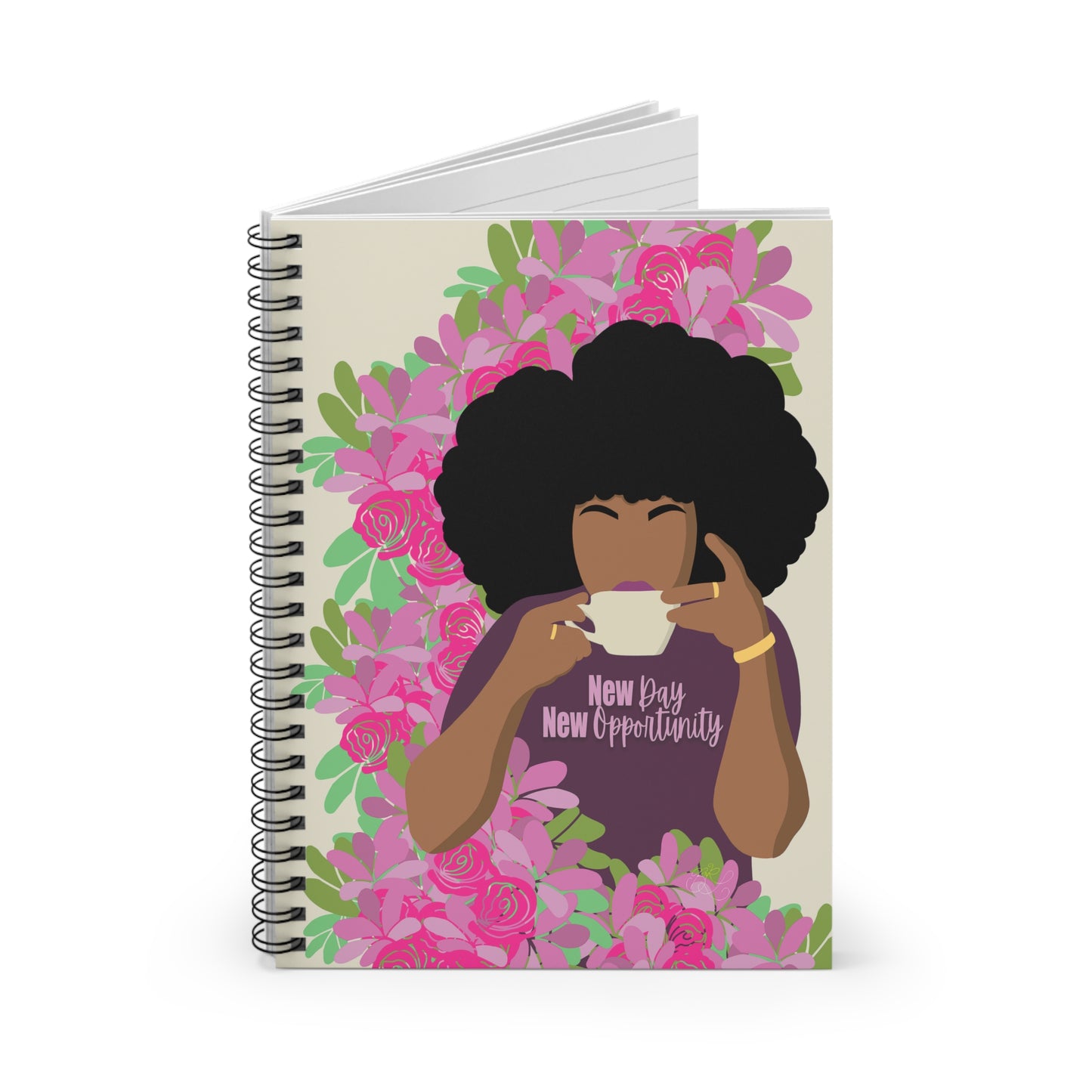 Fresh Start Spiral Notebook