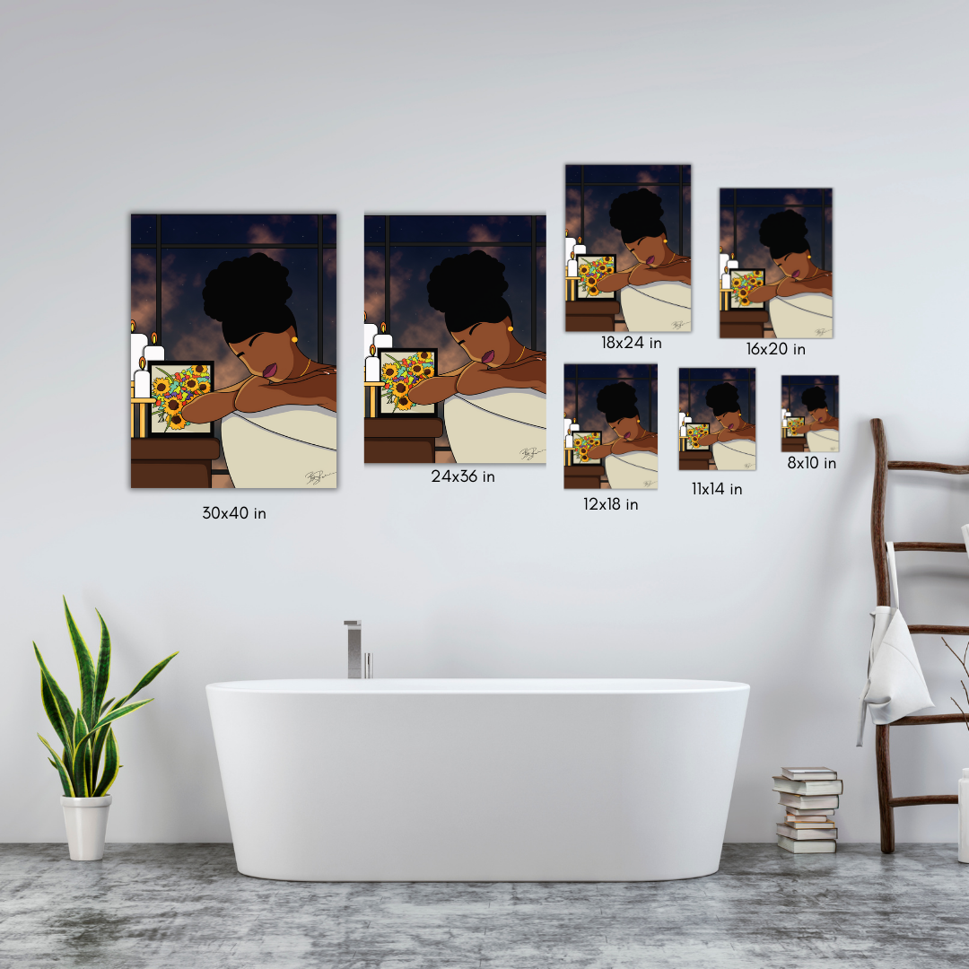 Self Care Canvas Print