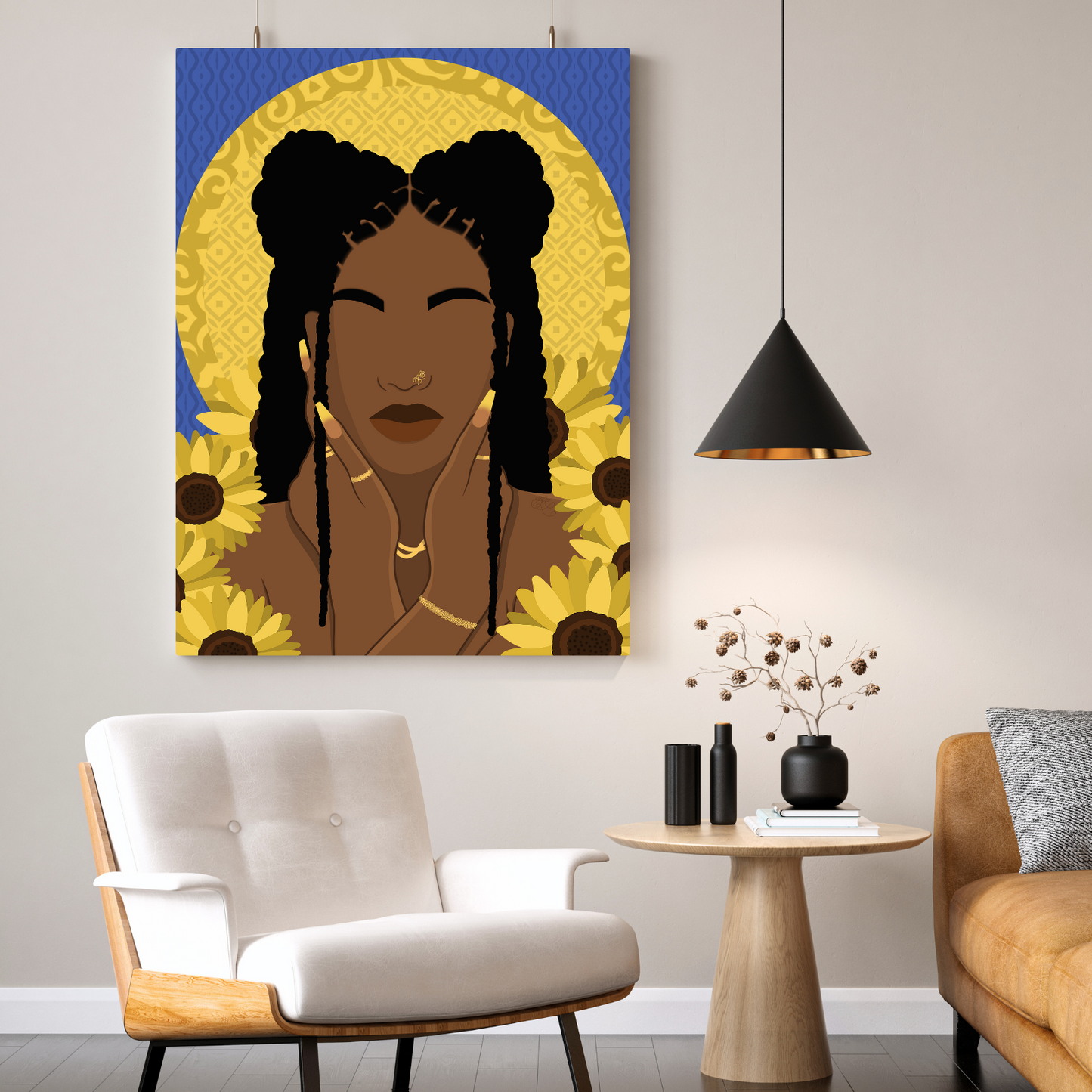 Sunny Canvas Print