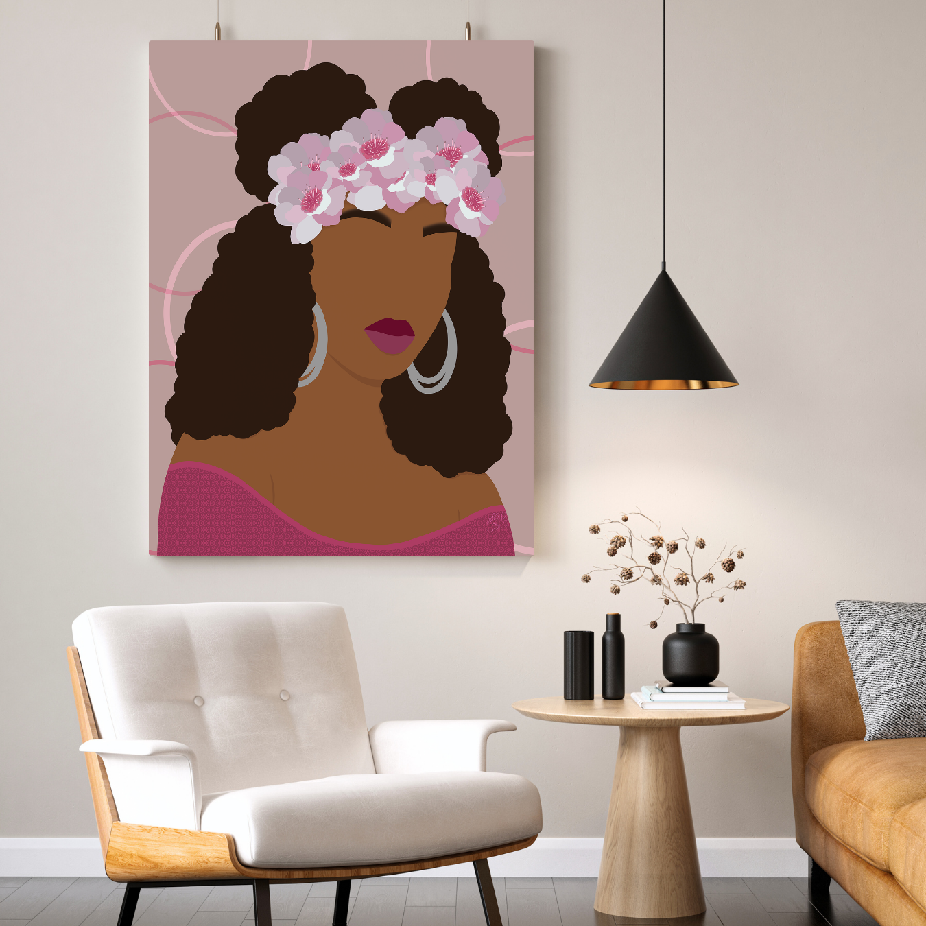 Think in Pink Canvas Print