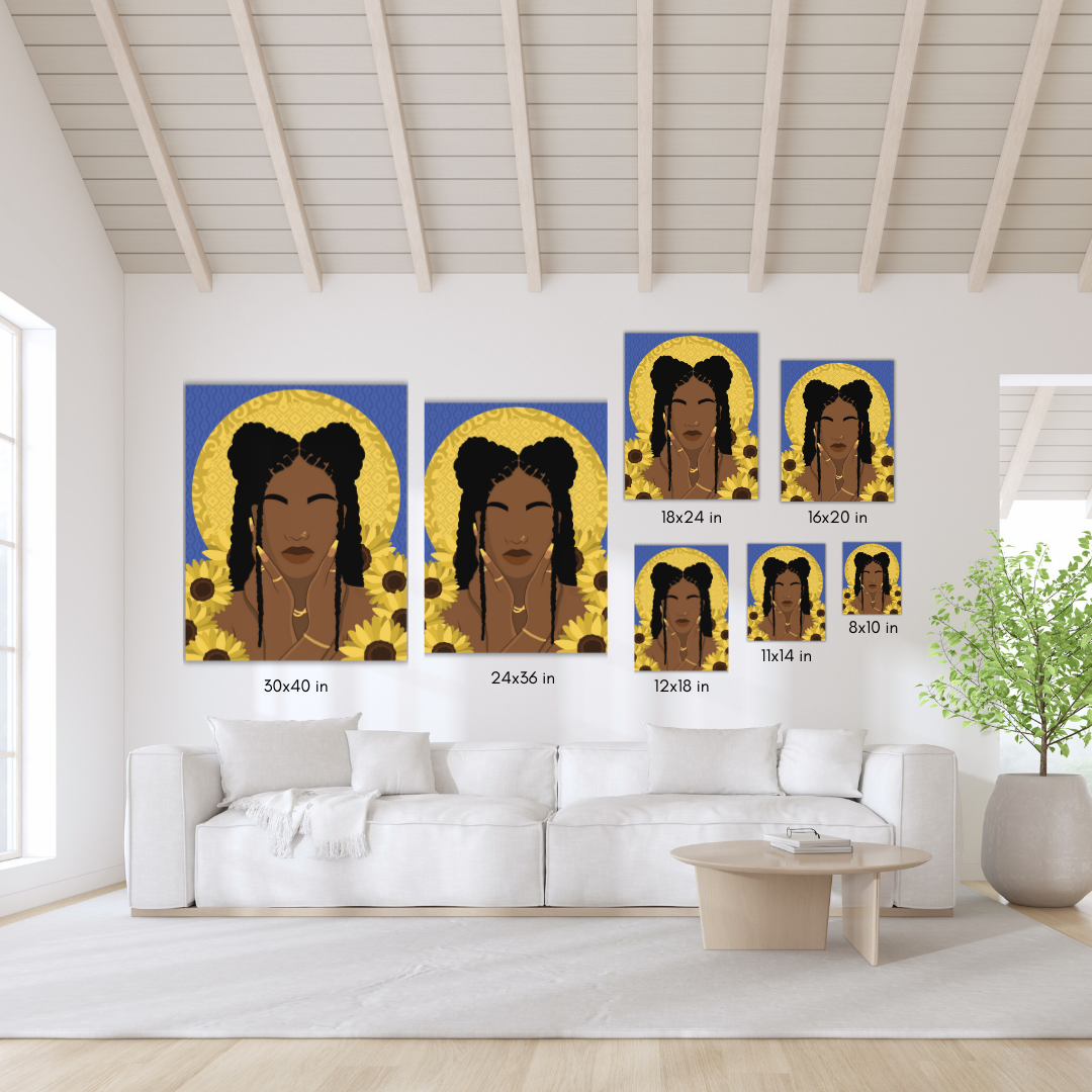 Sunny Canvas Print