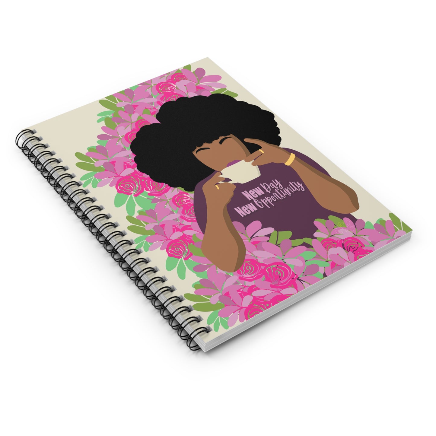 Fresh Start Spiral Notebook