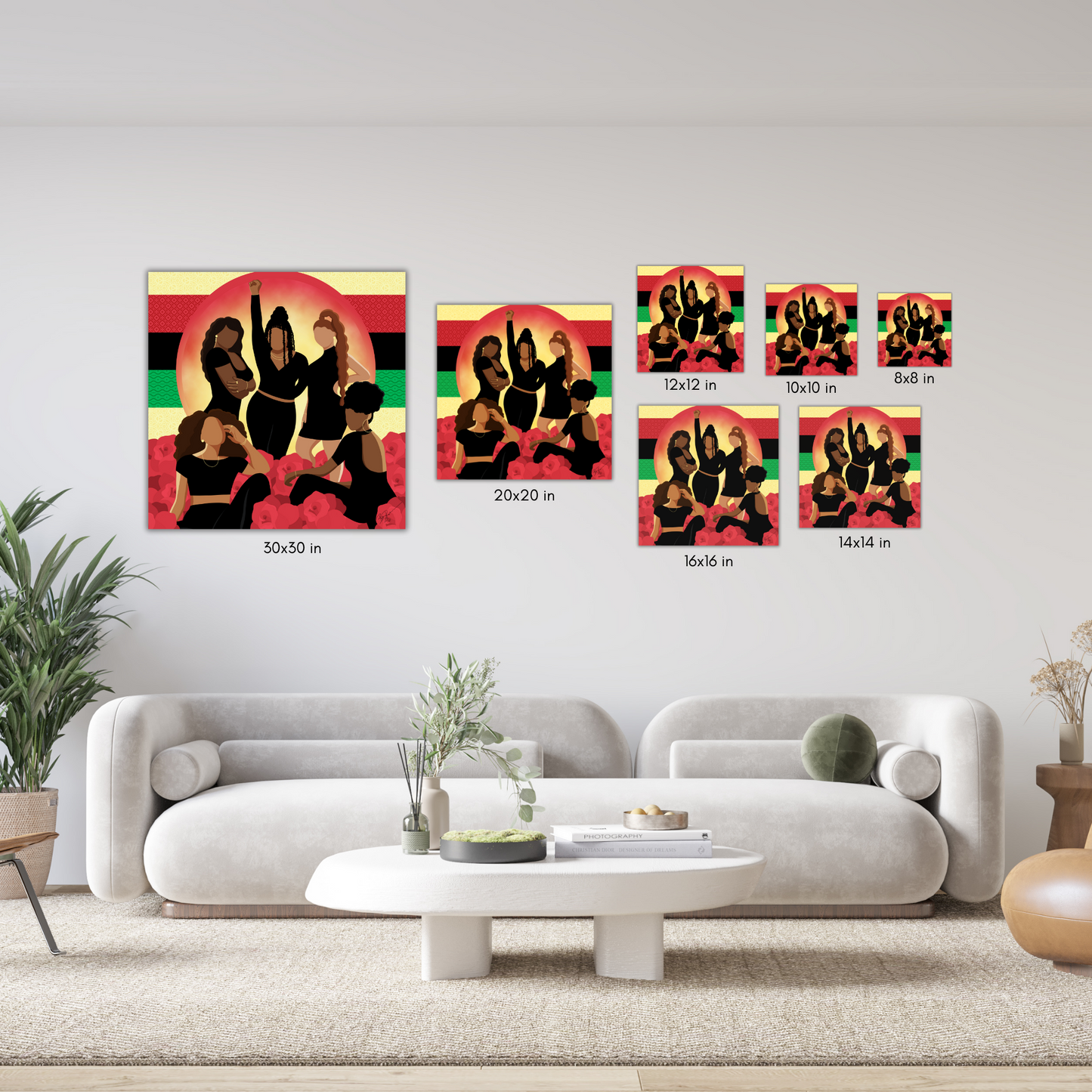 February Canvas Print