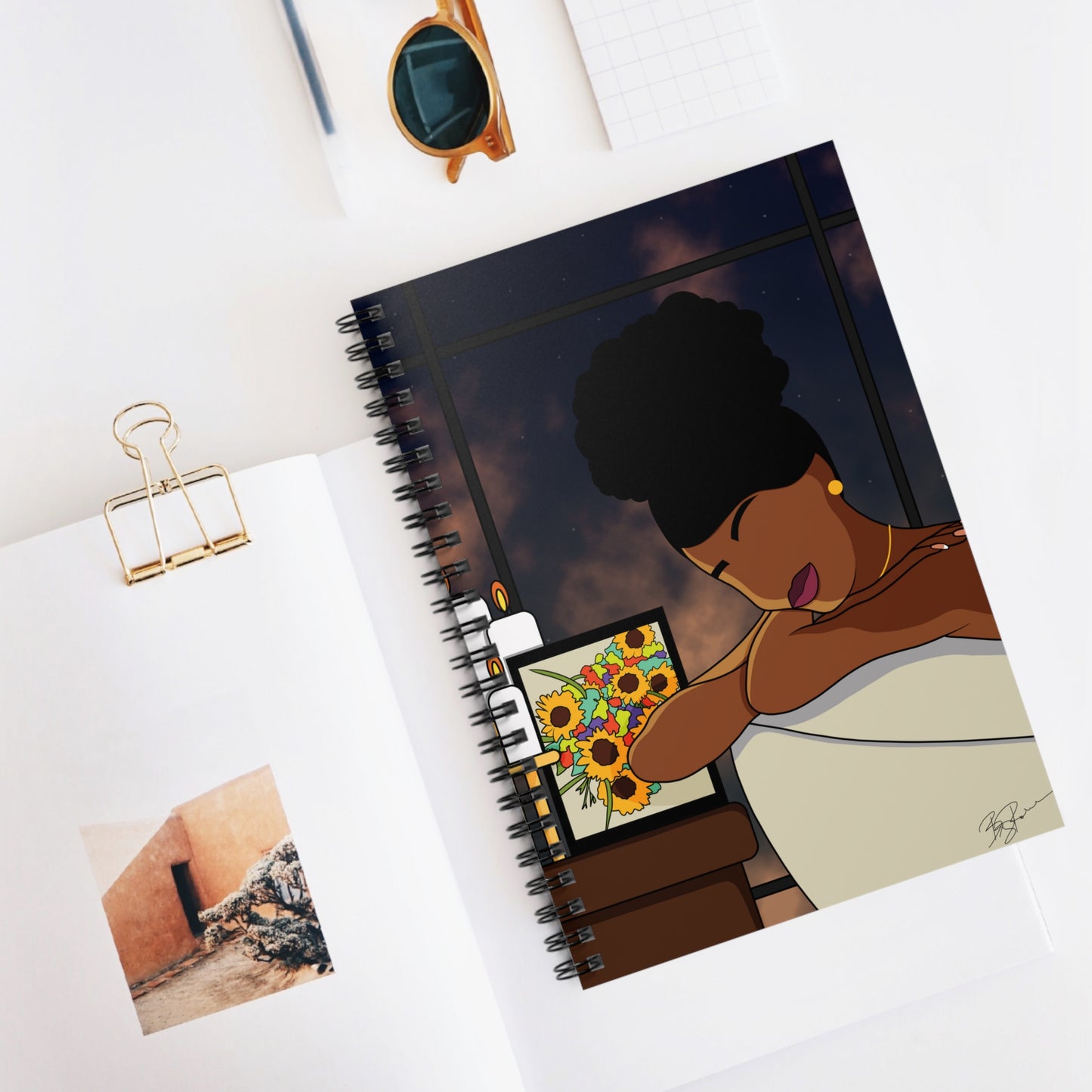 Self Care Spiral Notebook