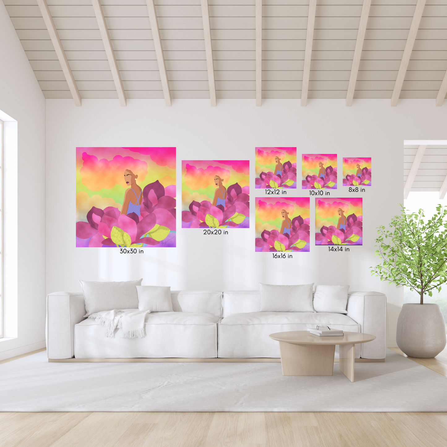 Vivid Skies Art Print