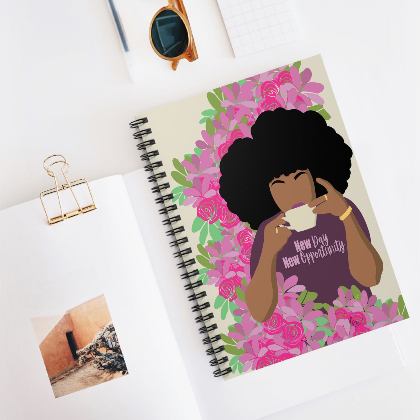 Fresh Start Spiral Notebook