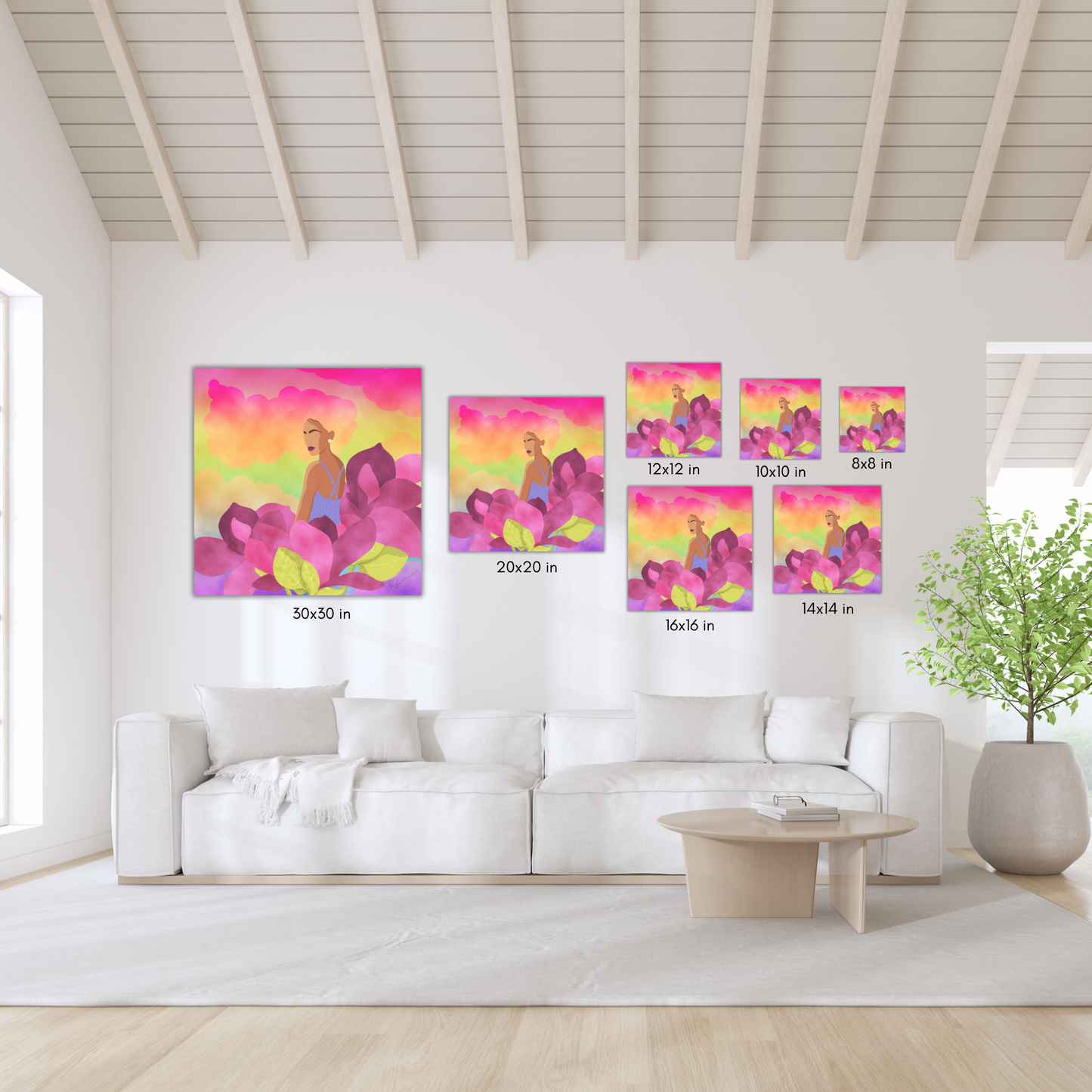 Vivid Skies Canvas Print