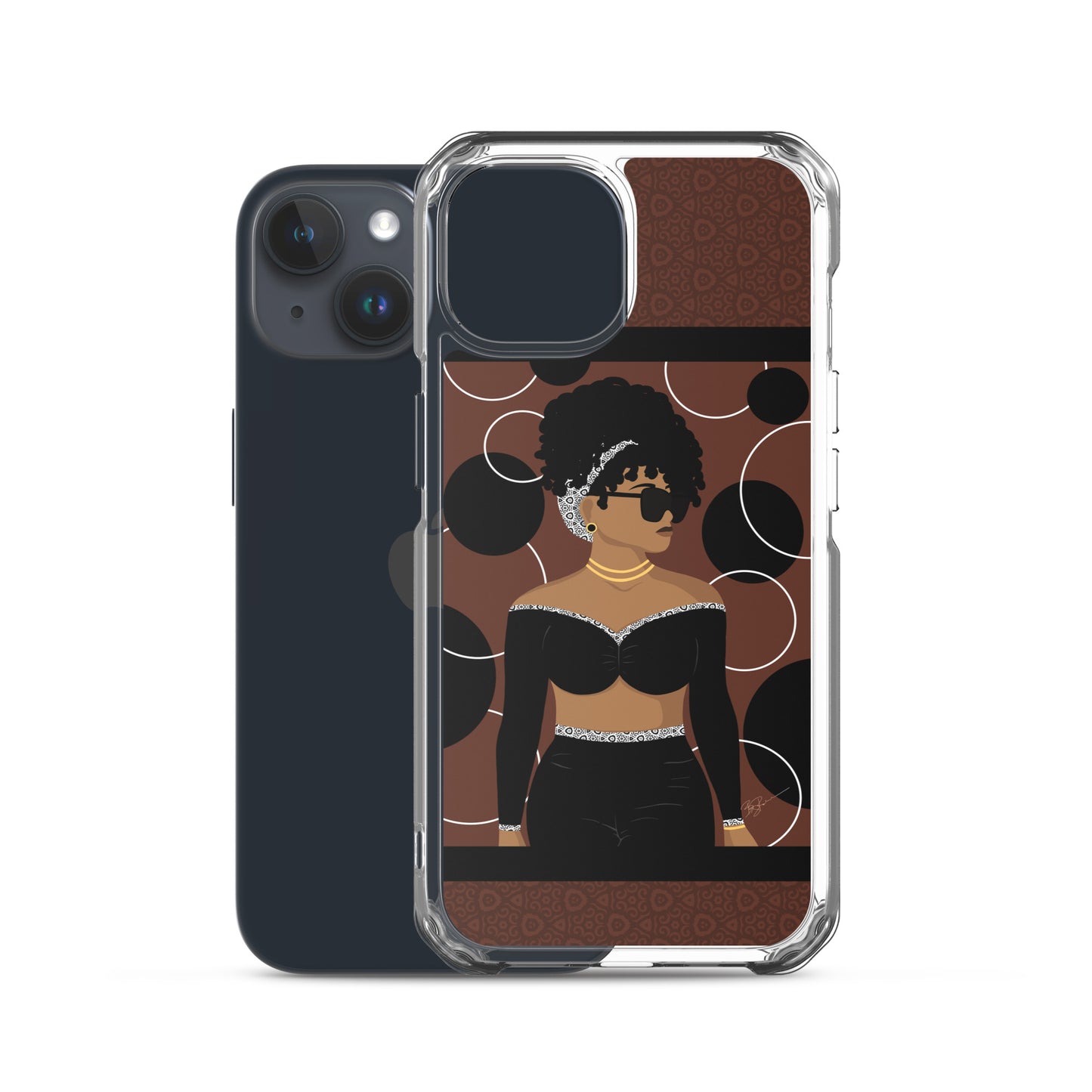 Simply Beautiful (Brown) iPhone® Case