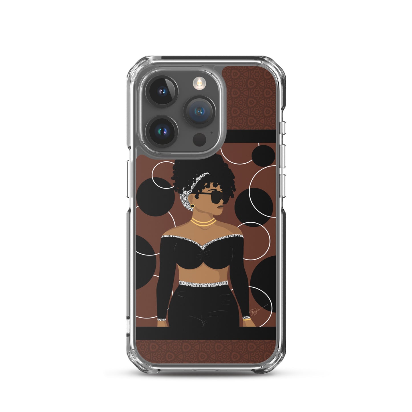 Simply Beautiful (Brown) iPhone® Case