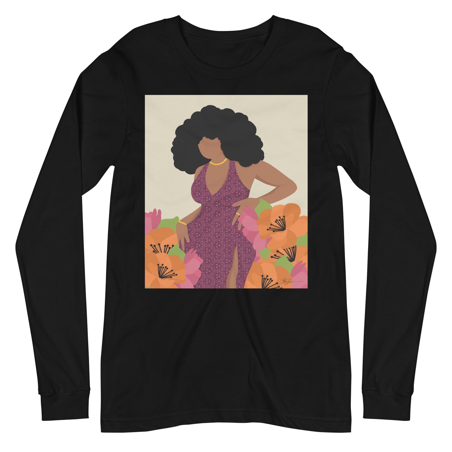 In Full Bloom Long Sleeve Tee