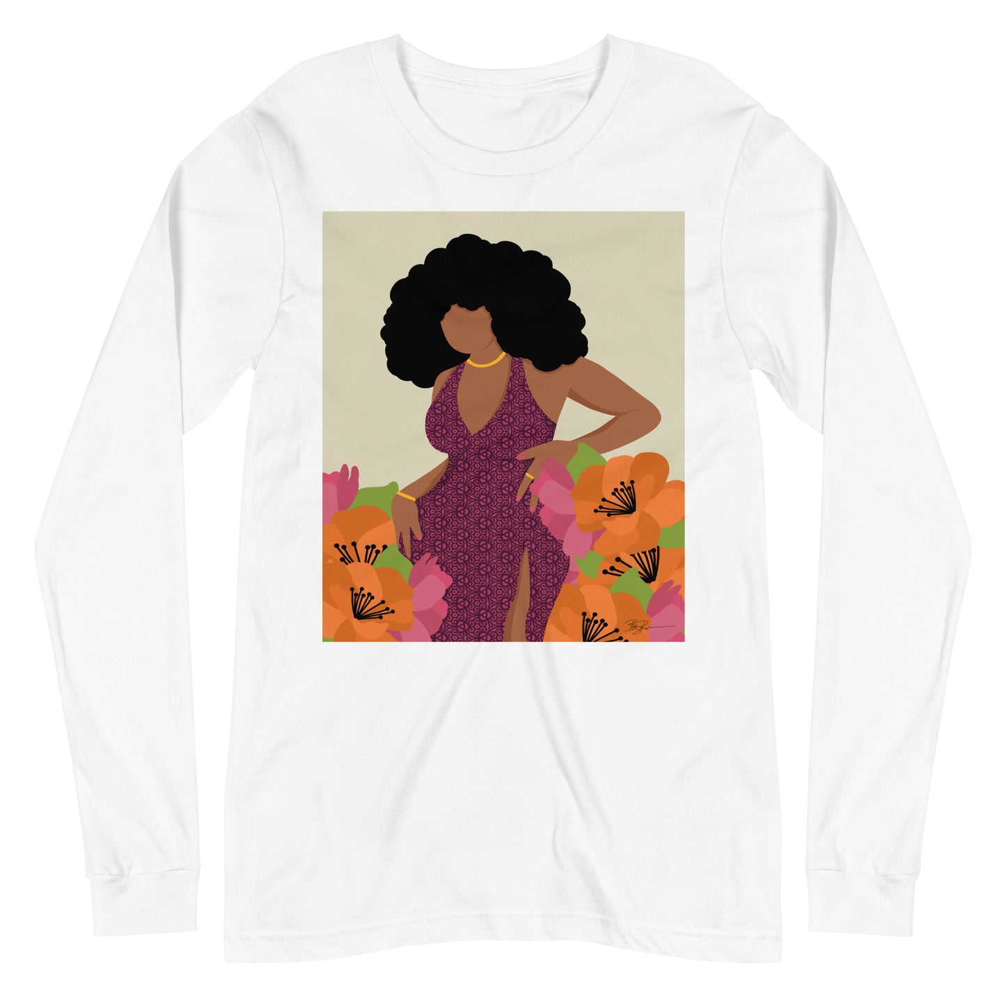 In Full Bloom Long Sleeve Tee
