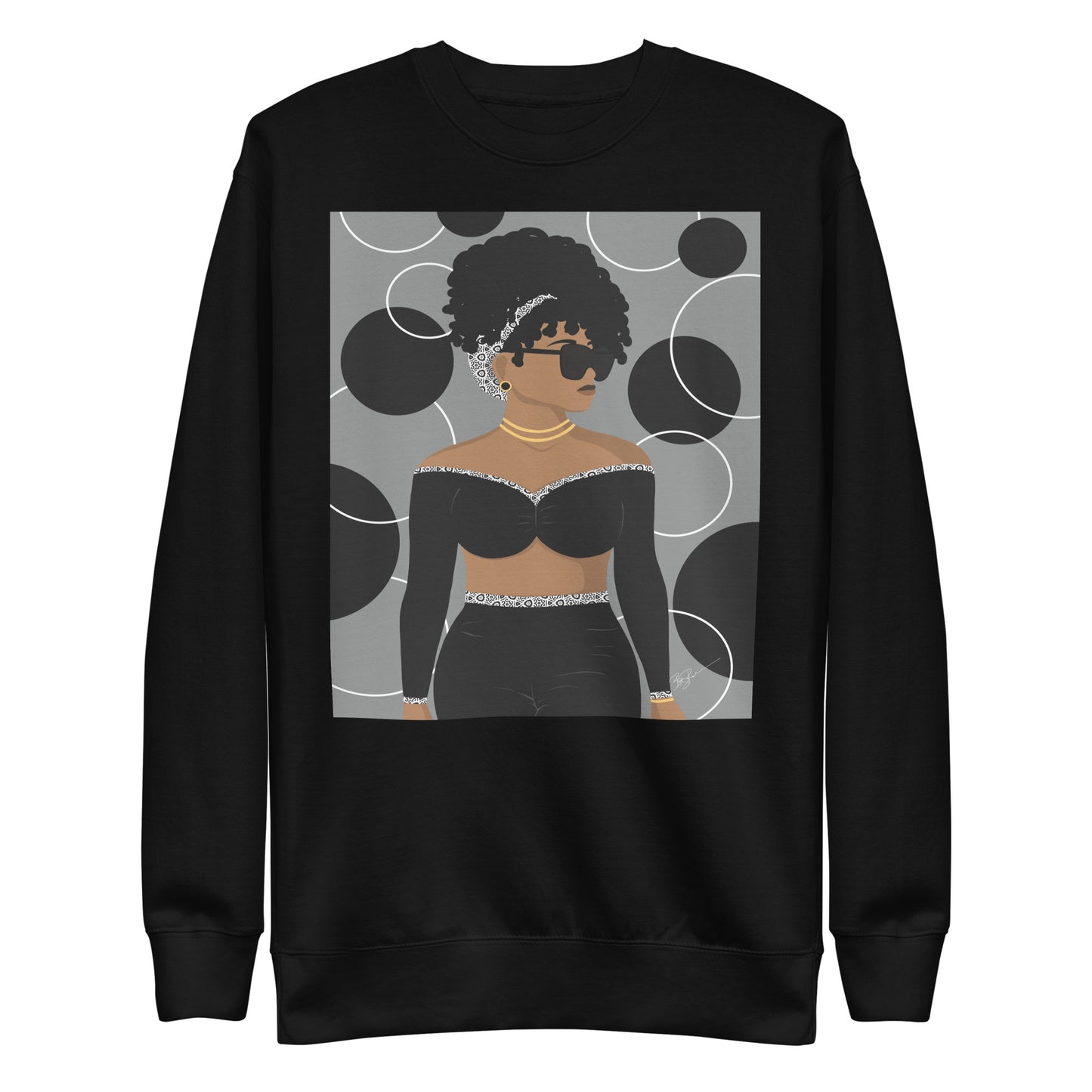Simply Beautiful (Gray) Premium Sweatshirt