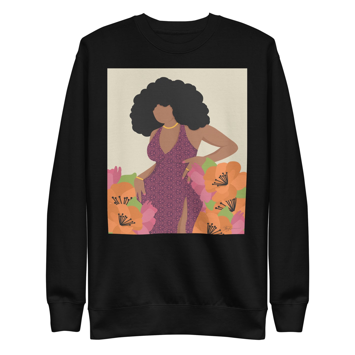 In Full Bloom Premium Sweatshirt