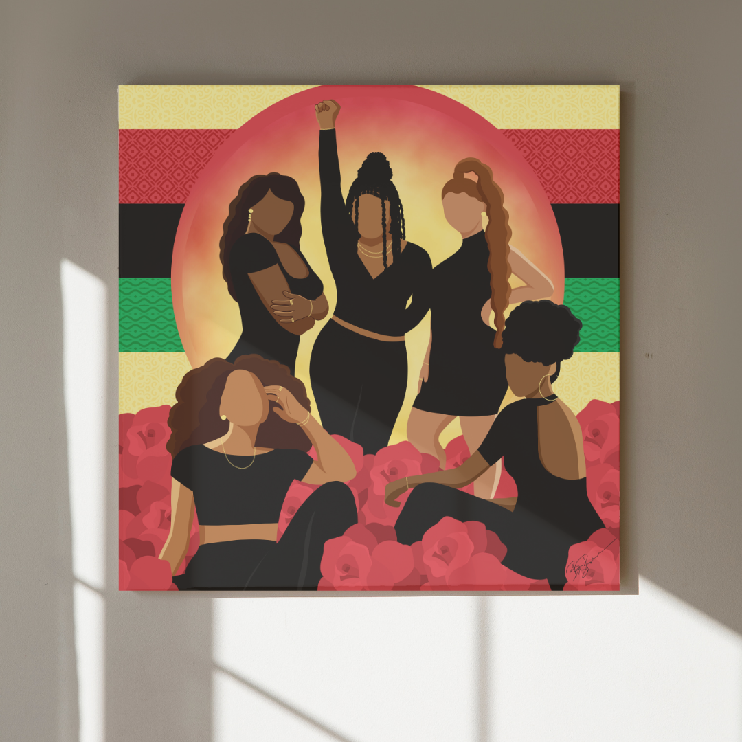 February Canvas Print