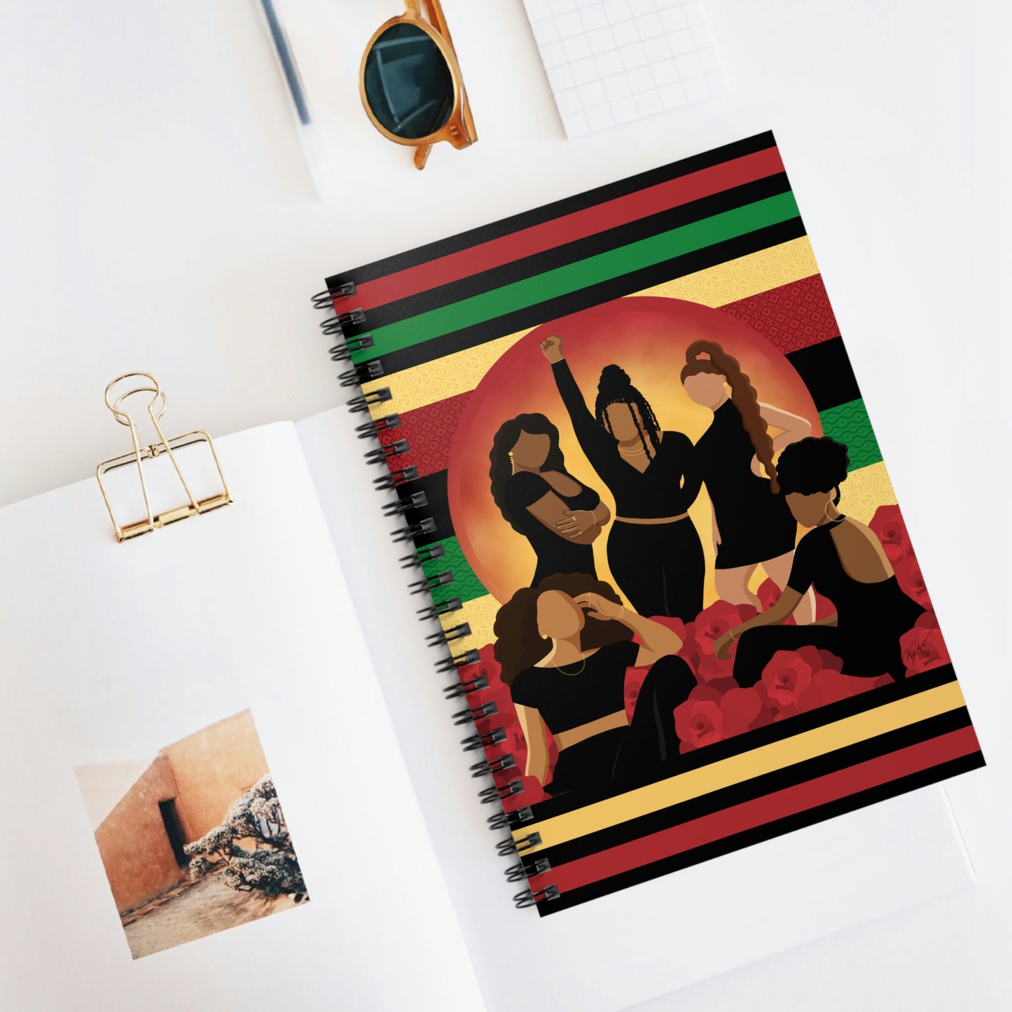 February Spiral Notebook