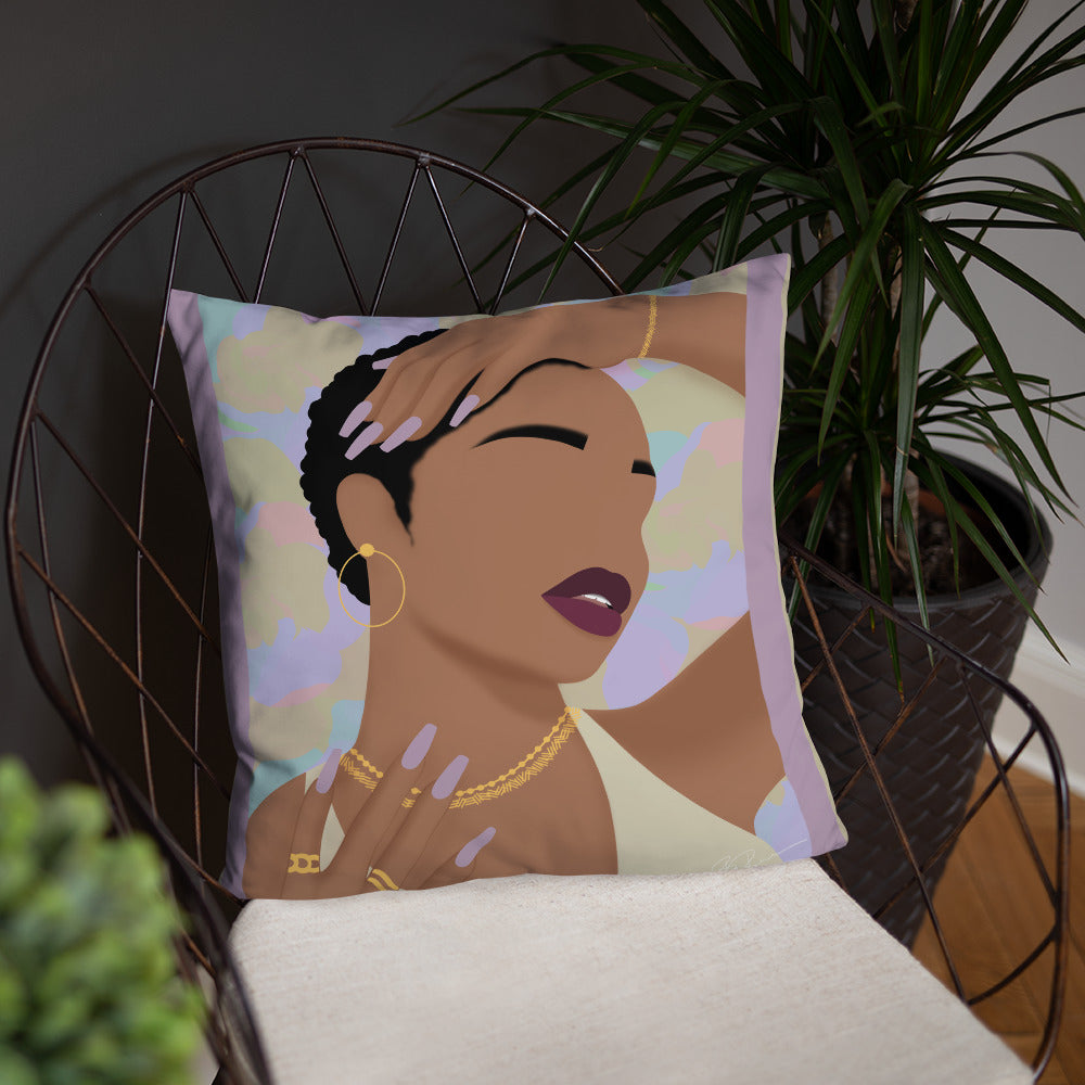 Pose Throw Pillow