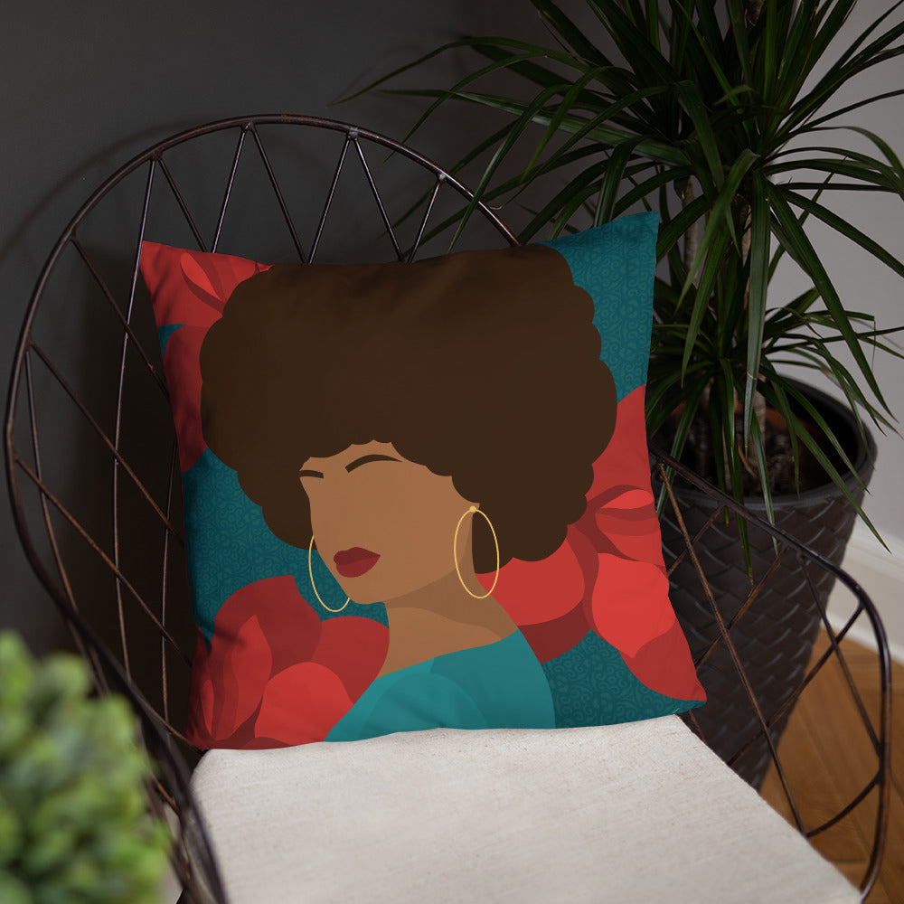 All Natural Throw Pillow