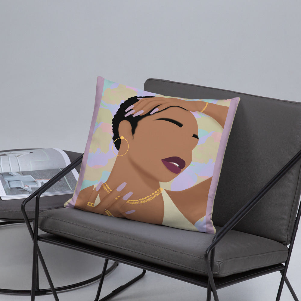 Pose Throw Pillow