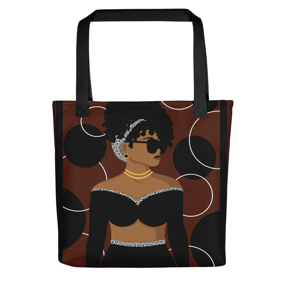 Simply Beautiful (Brown) Tote Bag