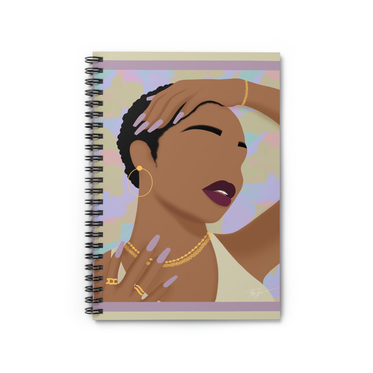 Pose Spiral Notebook