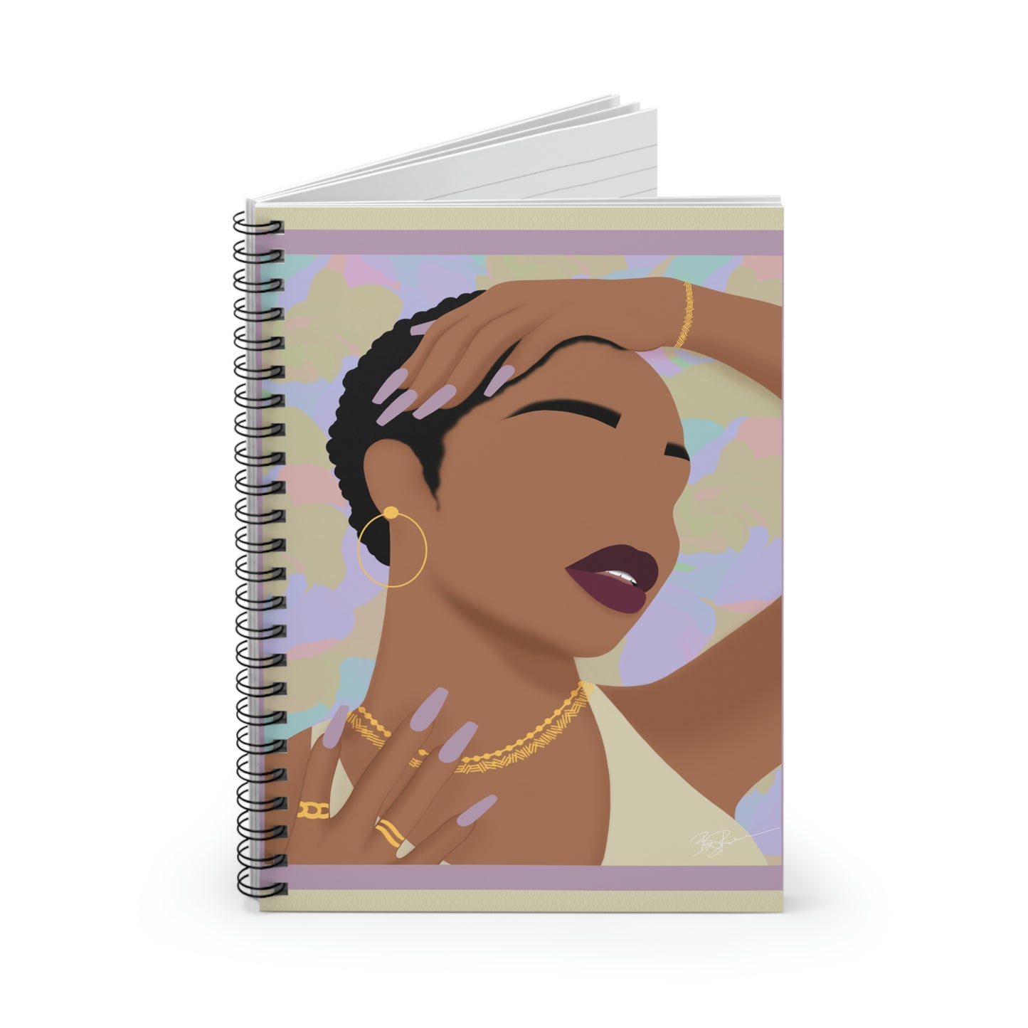 Pose Spiral Notebook