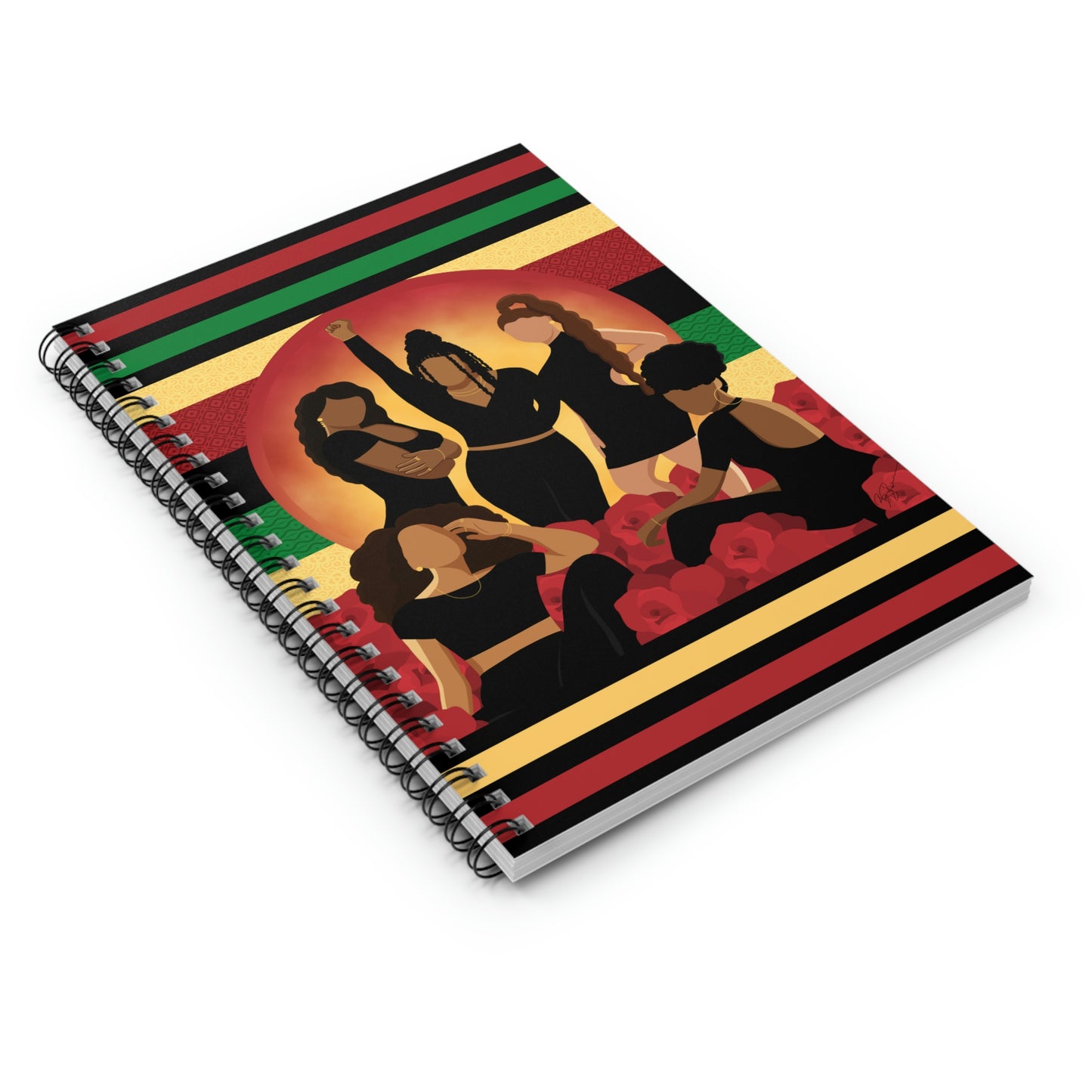 February Spiral Notebook