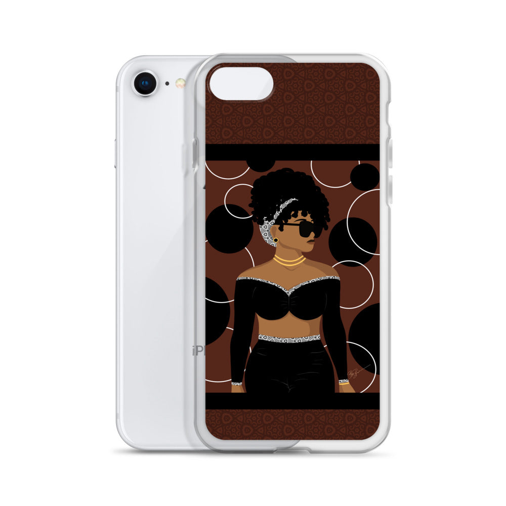 Simply Beautiful (Brown) iPhone® Case