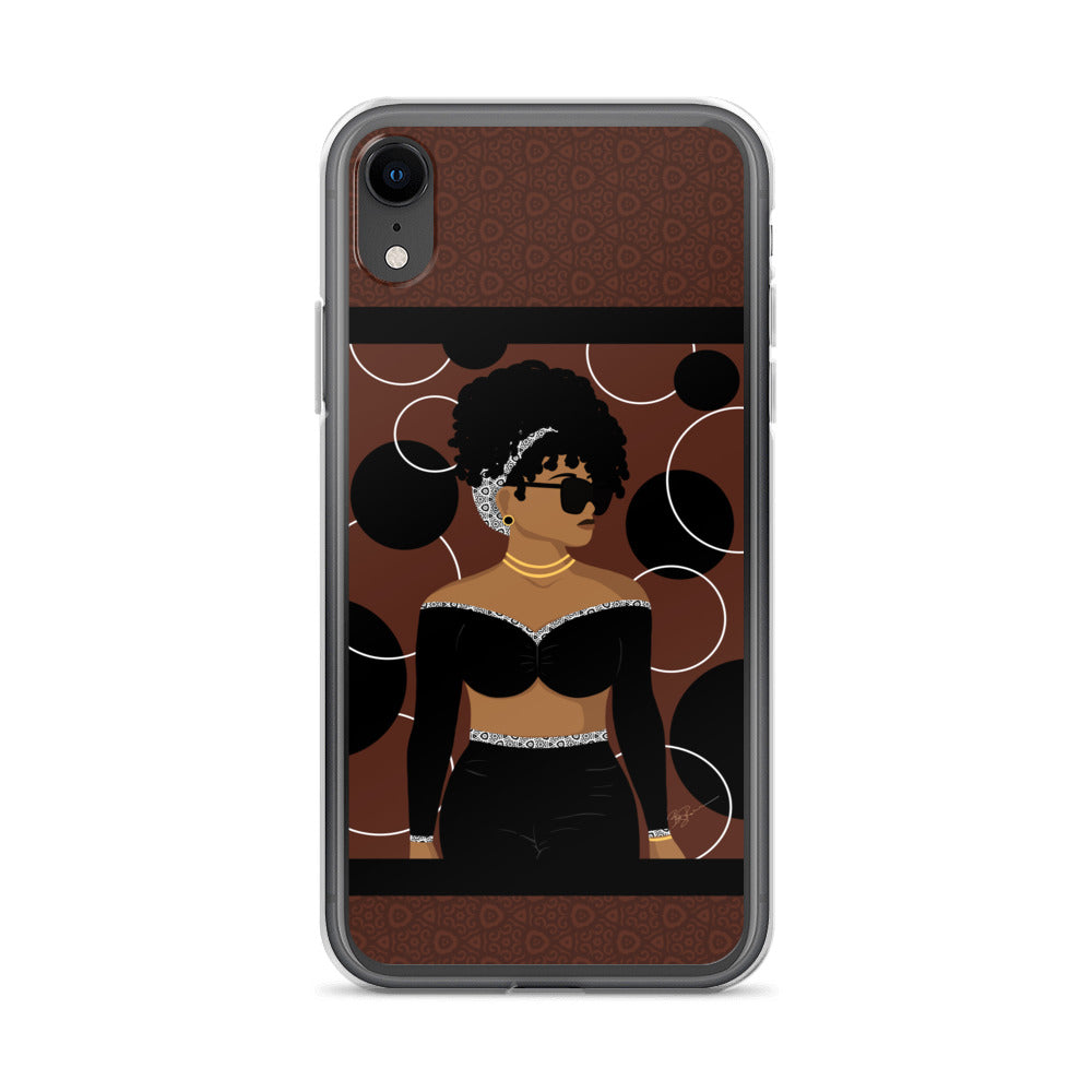 Simply Beautiful (Brown) iPhone® Case