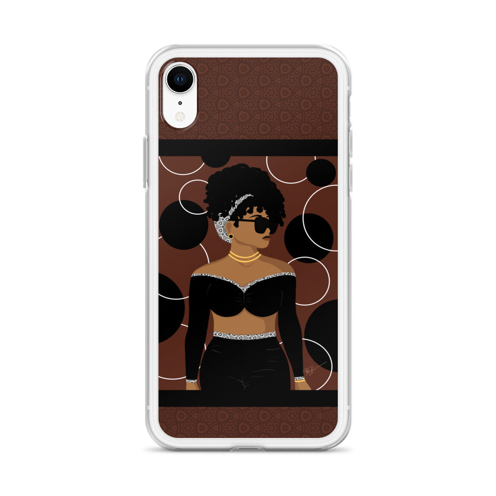 Simply Beautiful (Brown) iPhone® Case