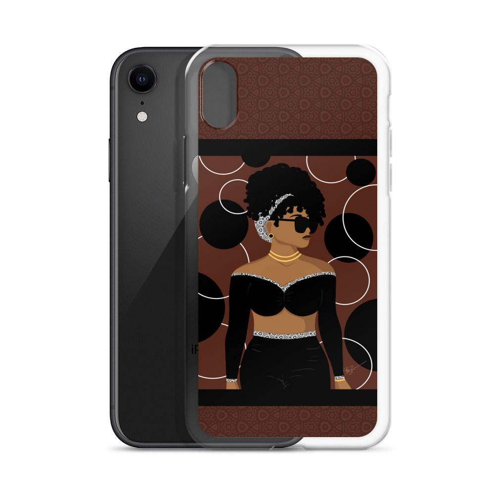 Simply Beautiful (Brown) iPhone® Case