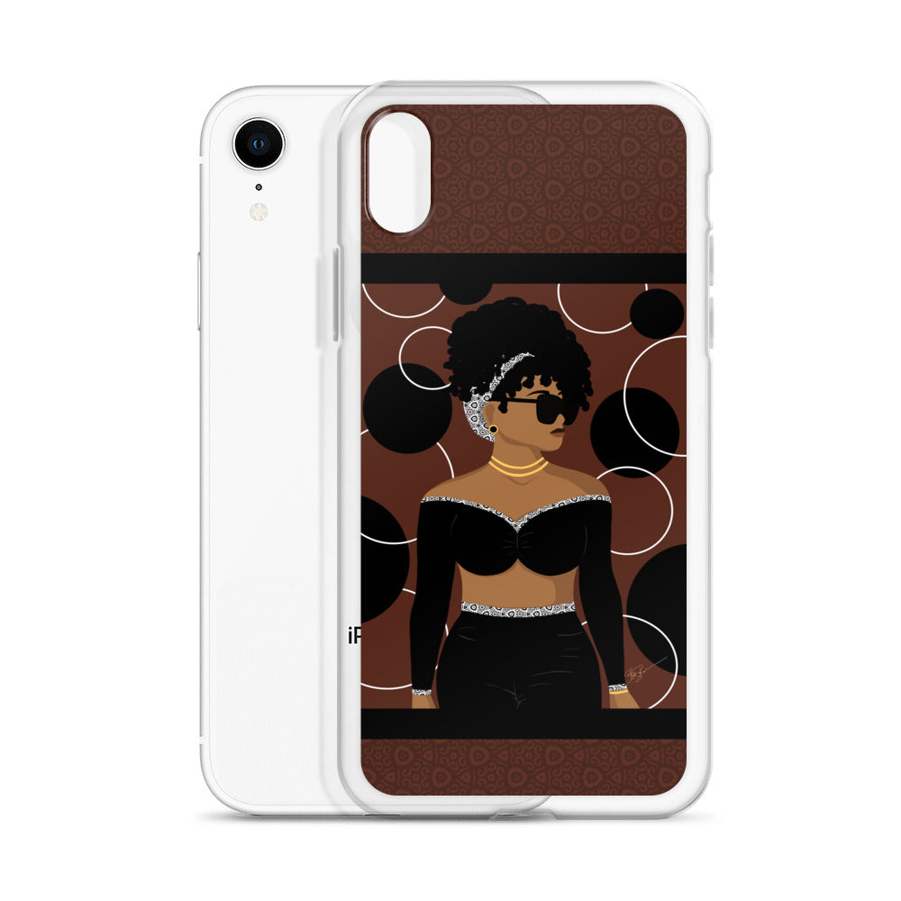 Simply Beautiful (Brown) iPhone® Case