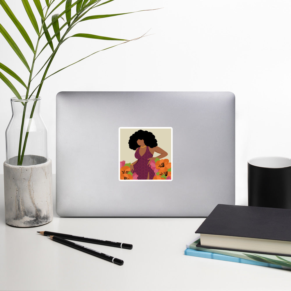 In Full Bloom Sticker
