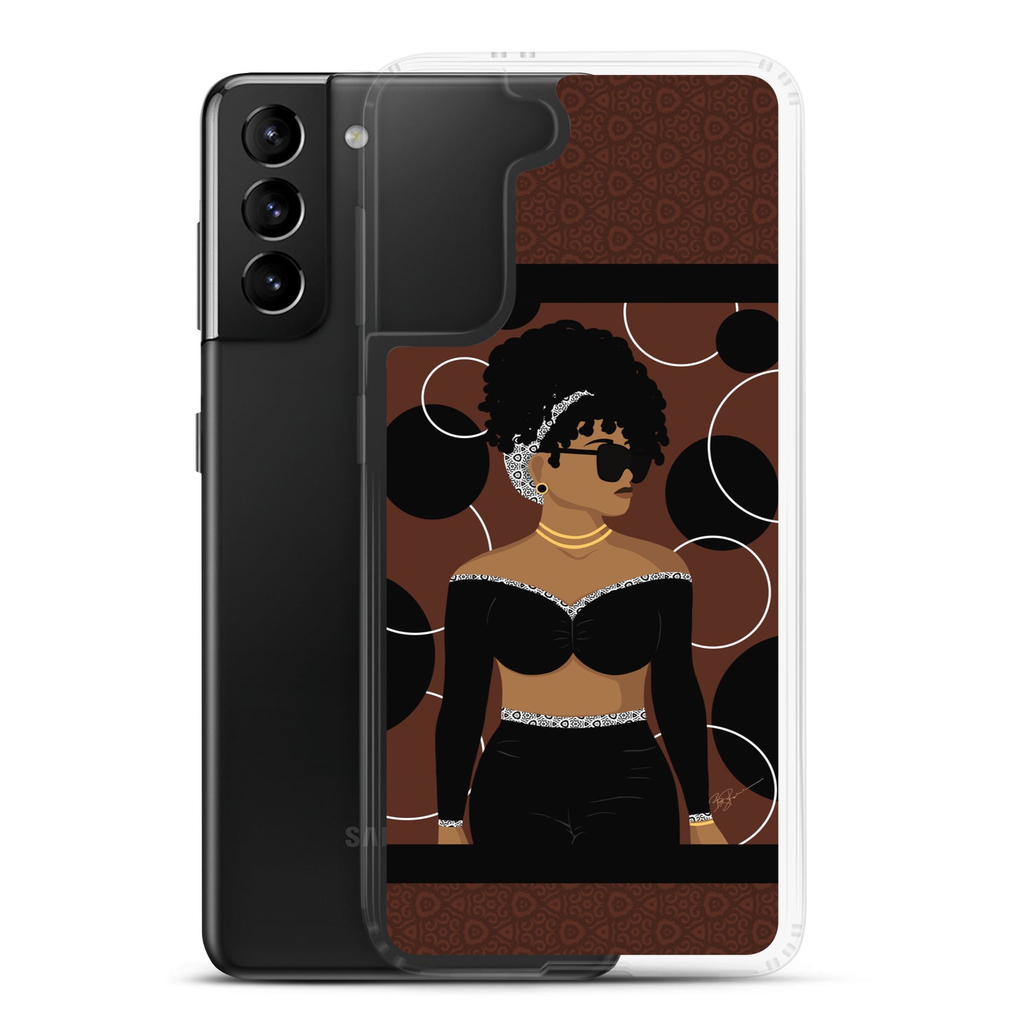 Simply Beautiful (Brown) Samsung® Case