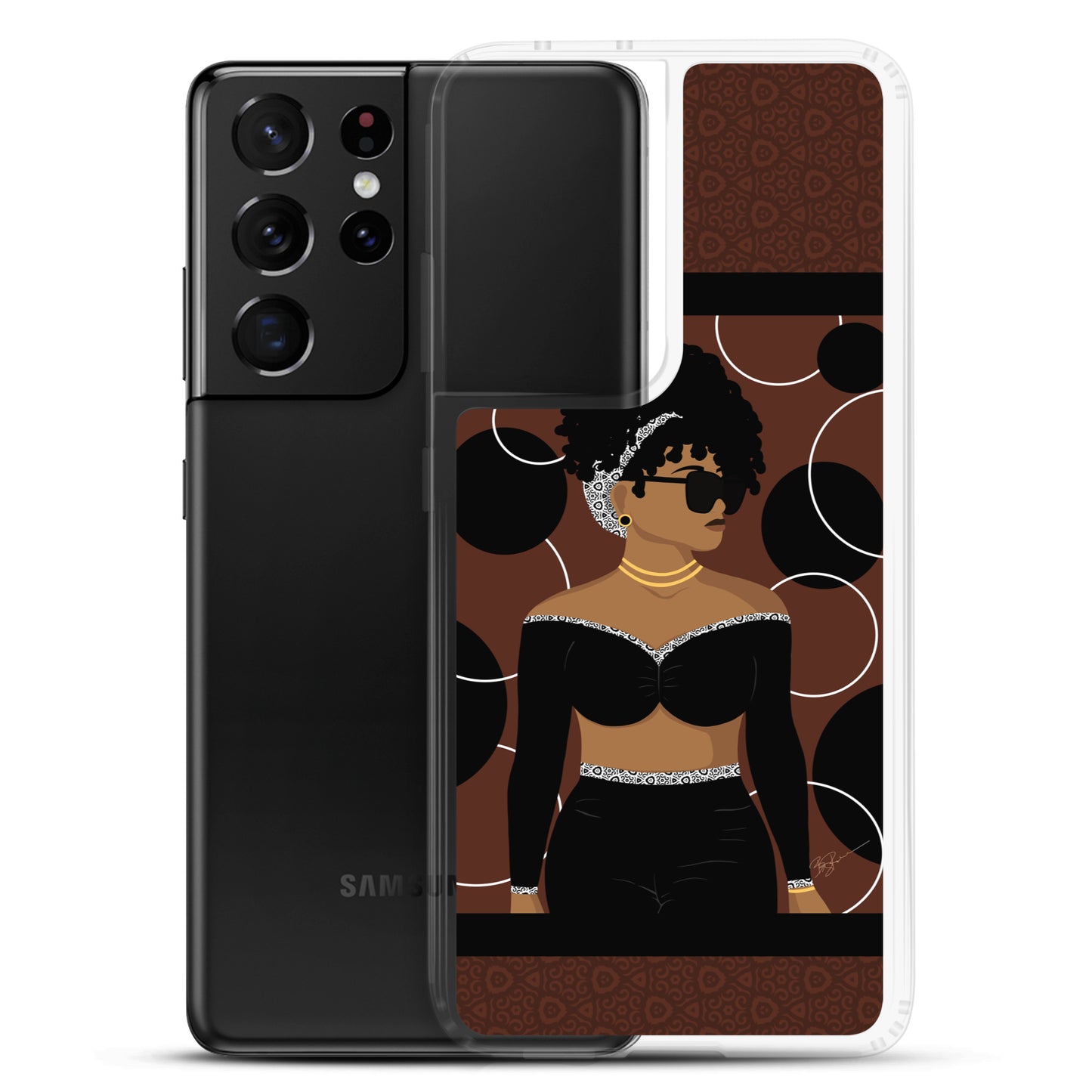 Simply Beautiful (Brown) Samsung® Case