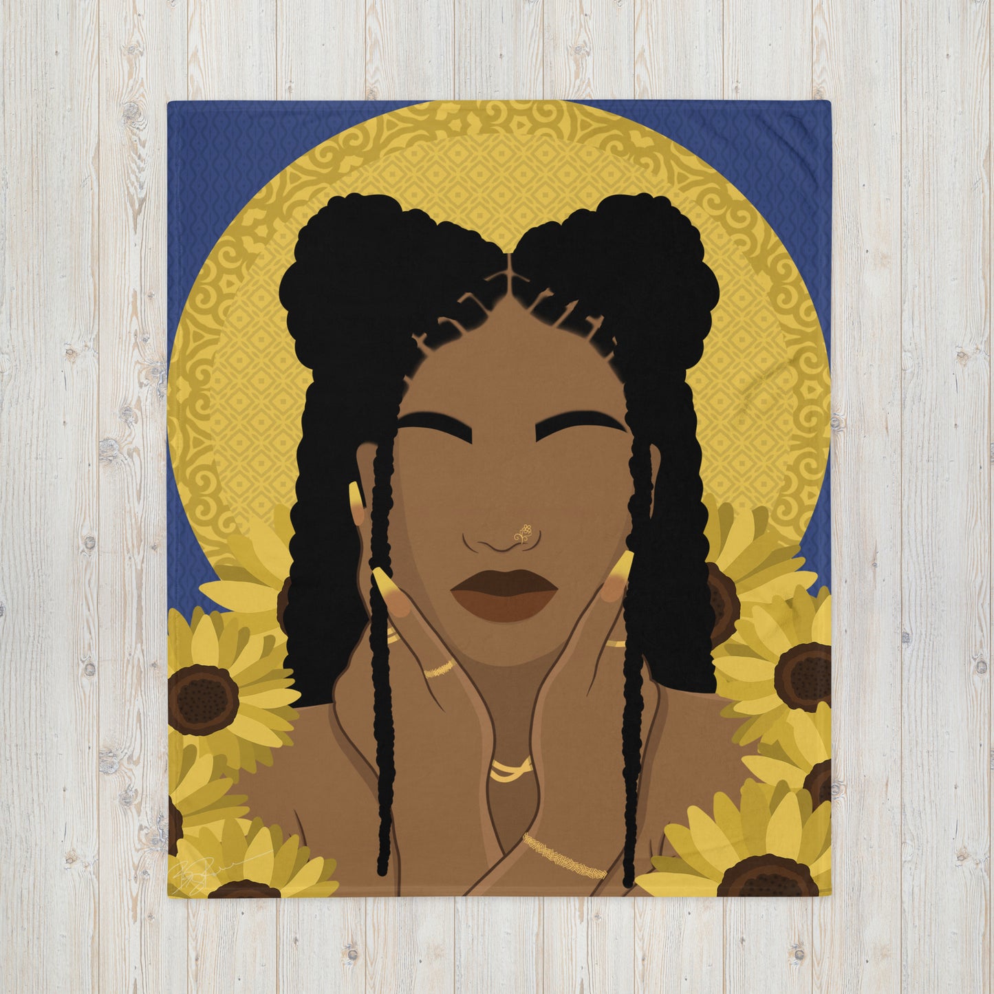 Sunny Throw Blanket