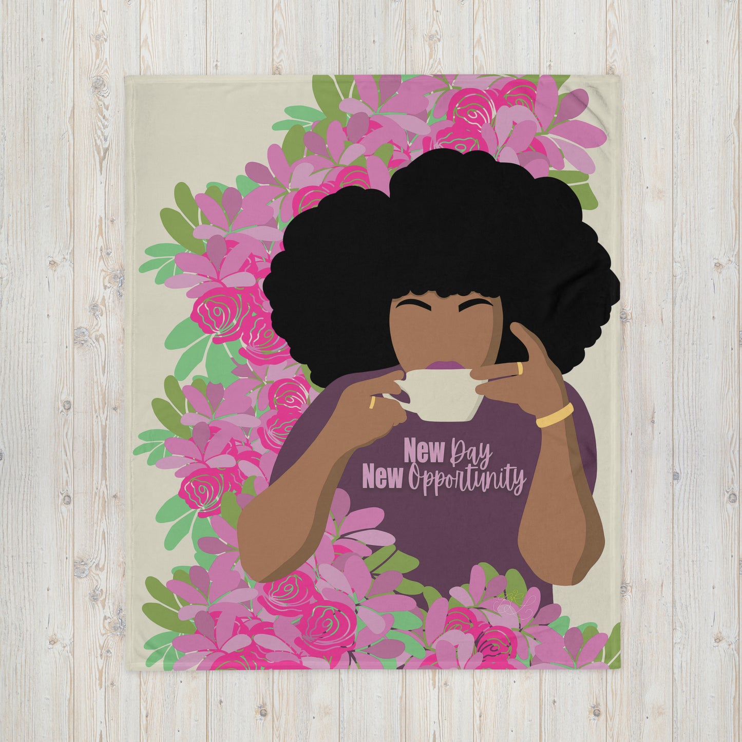 Fresh Start Throw Blanket