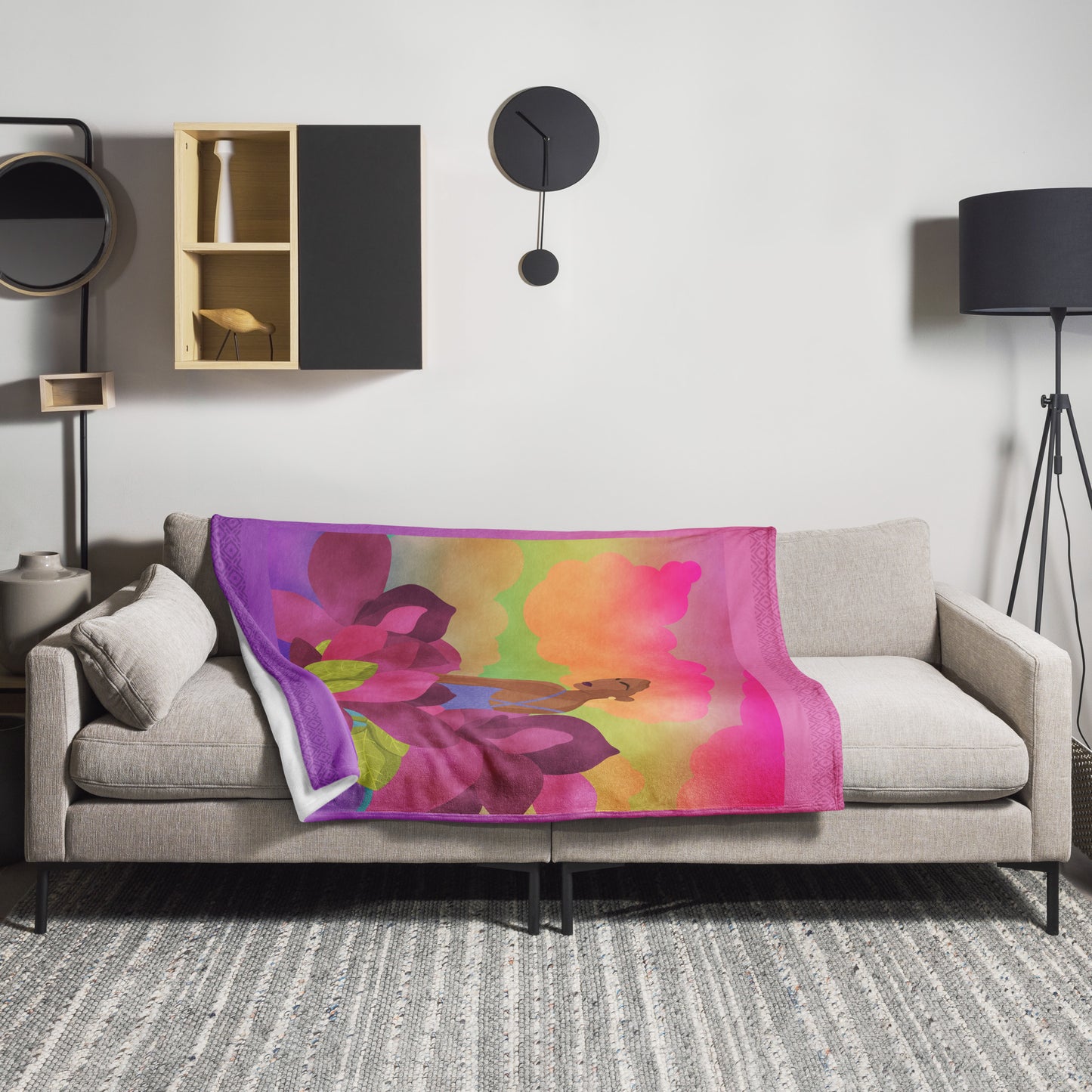 Vivid Skies Throw Blanket