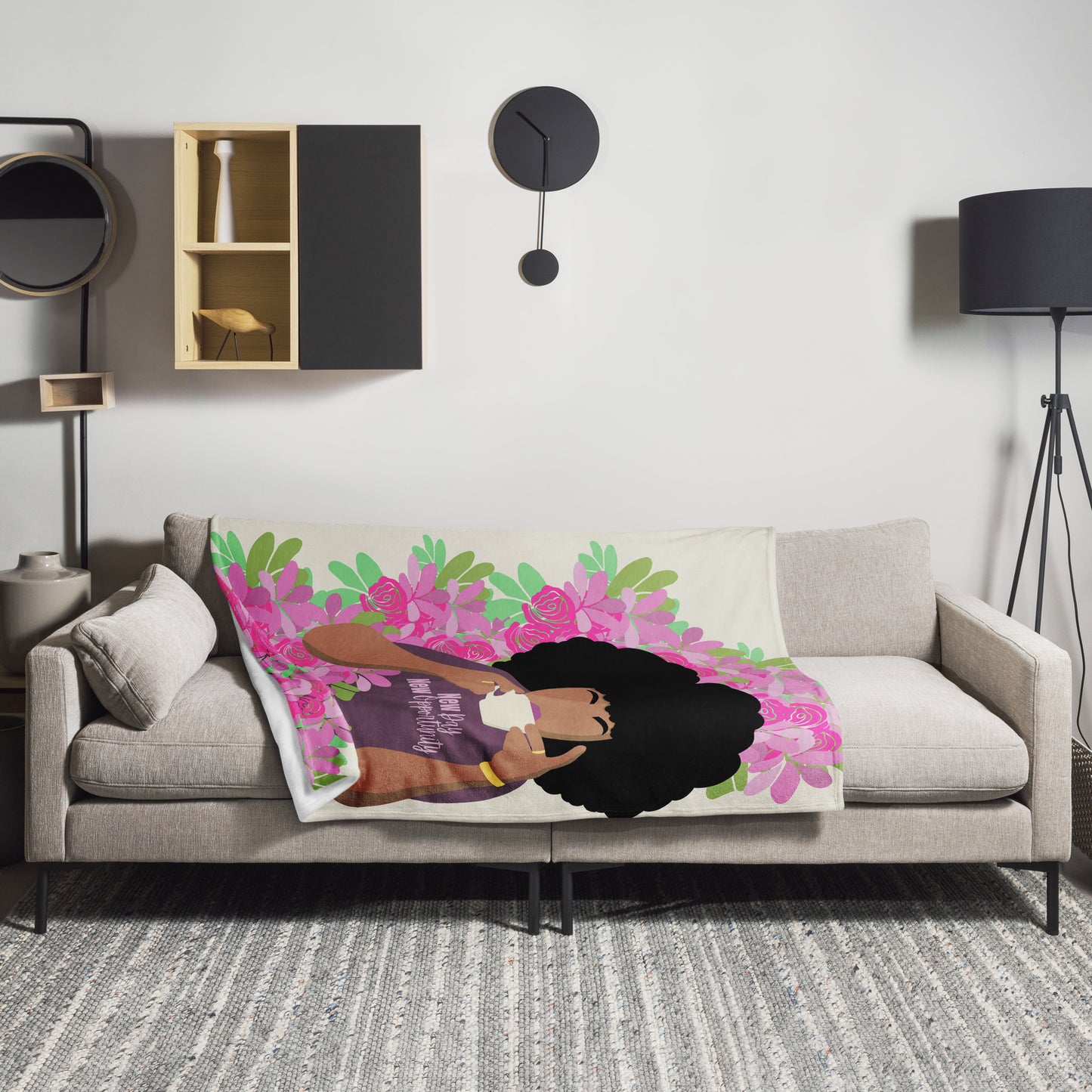 Fresh Start Throw Blanket