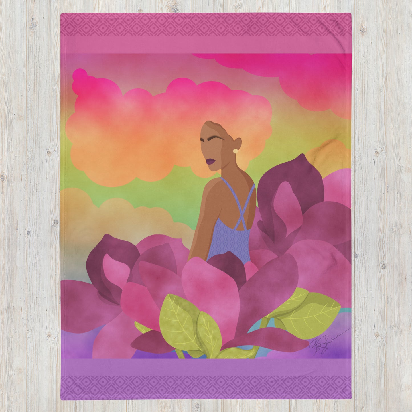 Vivid Skies Throw Blanket