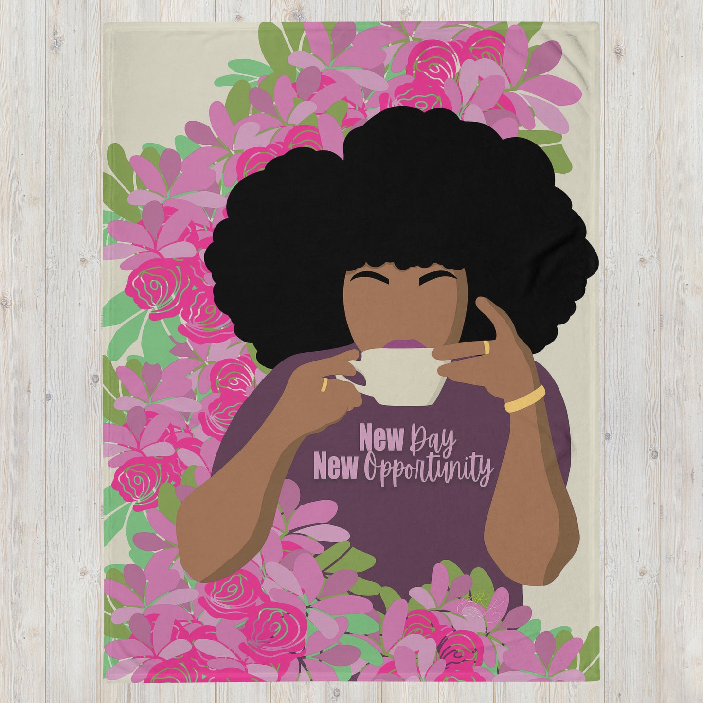 Fresh Start Throw Blanket