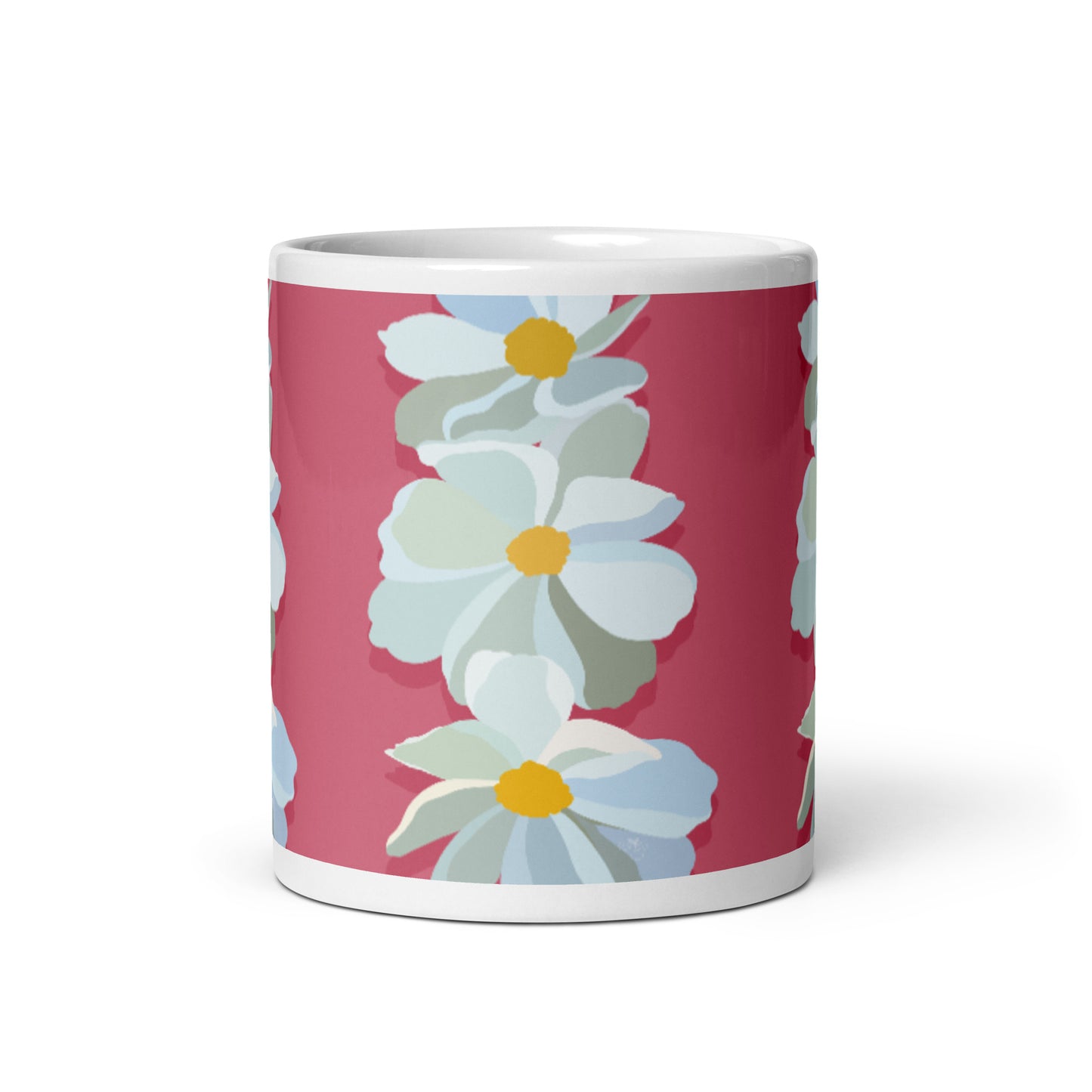 Bright Floral Print Mug