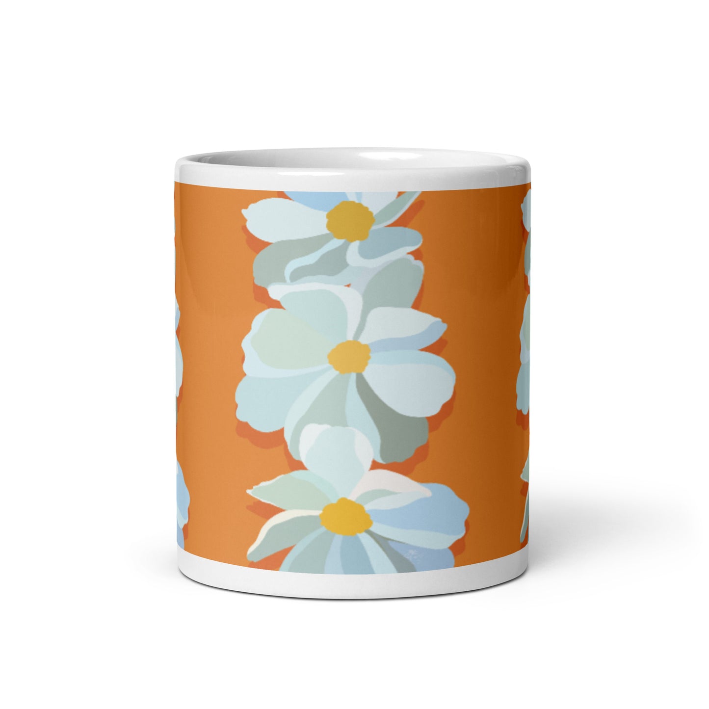 Bright Floral Print Mug