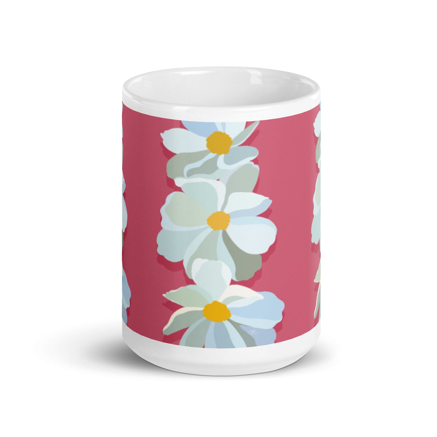 Bright Floral Print Mug