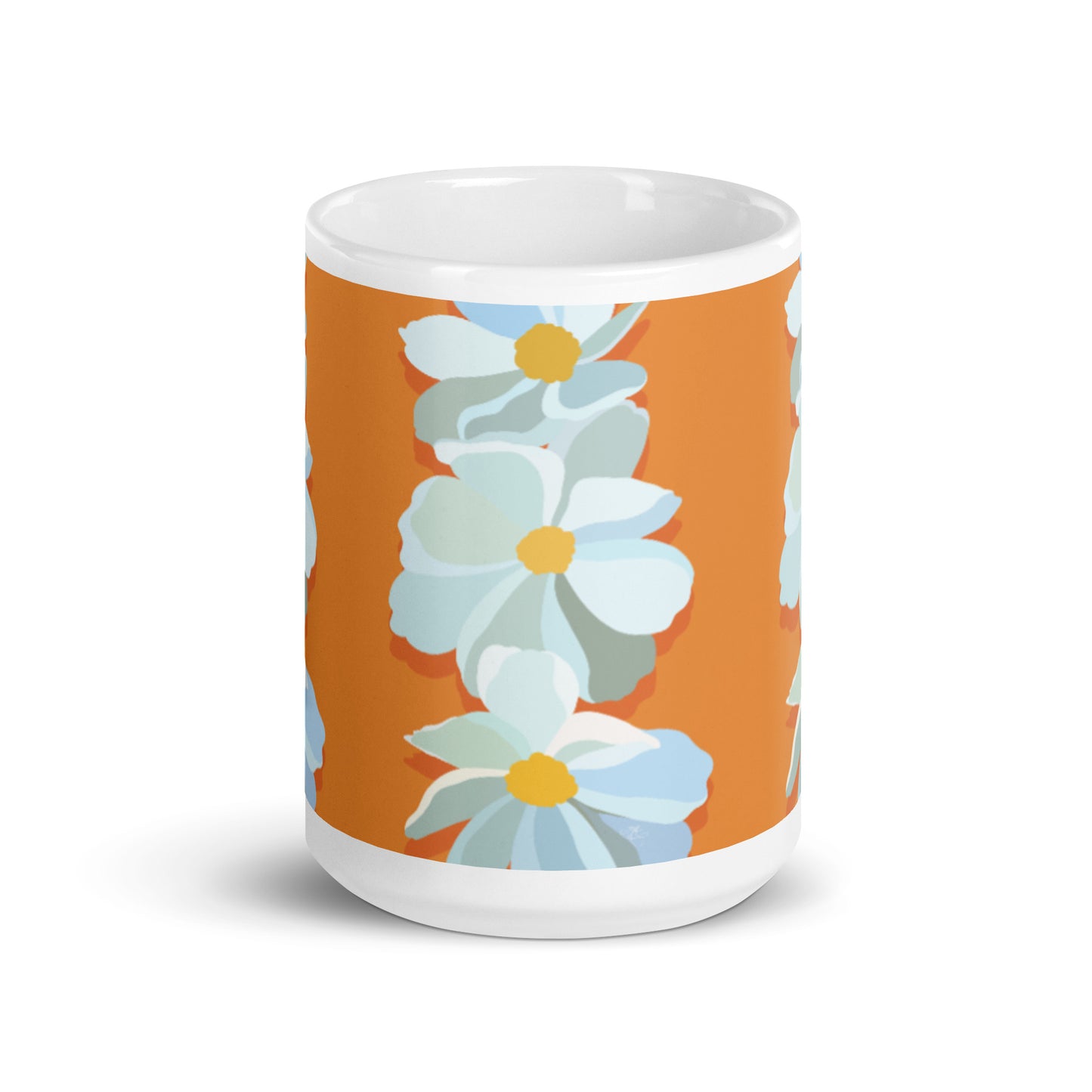 Bright Floral Print Mug