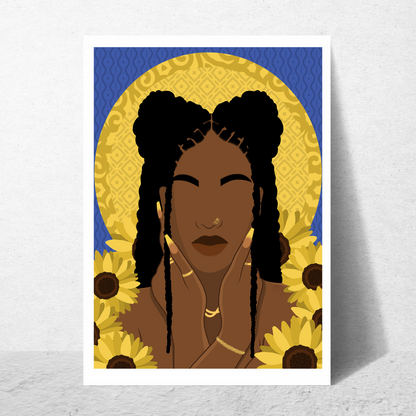 Sunny Art Print