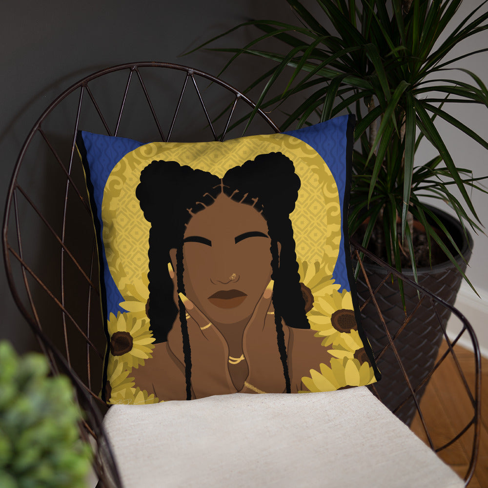 Sunny Throw Pillow