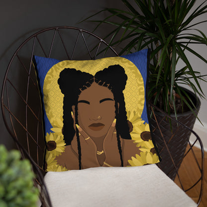 Sunny Throw Pillow