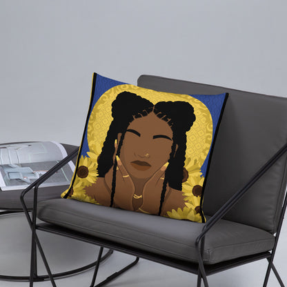 Sunny Throw Pillow