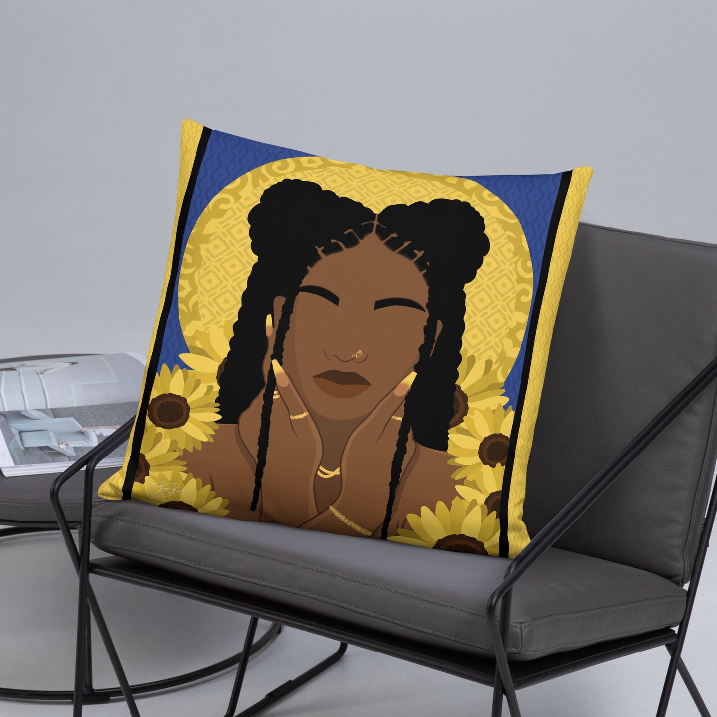 Sunny Throw Pillow